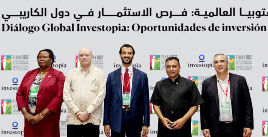 During the investment forum at Havana International Fair in Cuba - Investopia launches New Economies Talks between UAE and Caribbean Countries