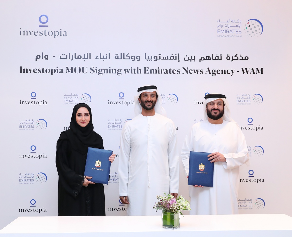 Investopia and Emirates News Agency Sign Partnership- Emirates News Agency is a Media Partner for the 2nd Investopia Conference 2023